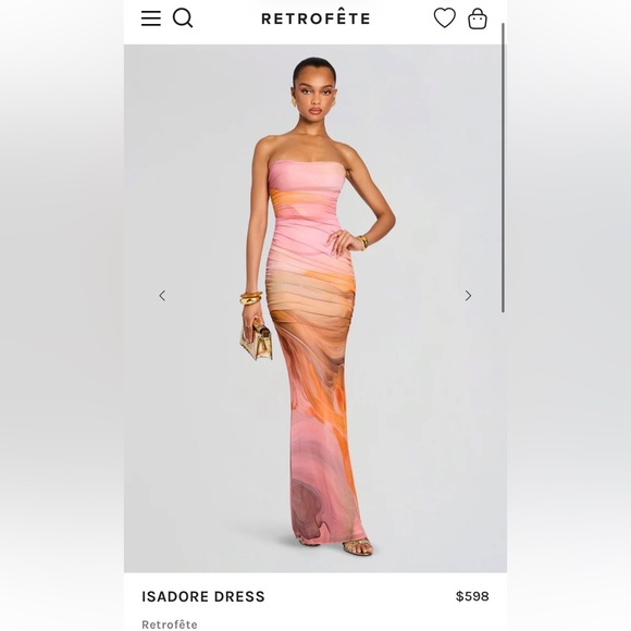 Retrofete Isadore Countour dress
